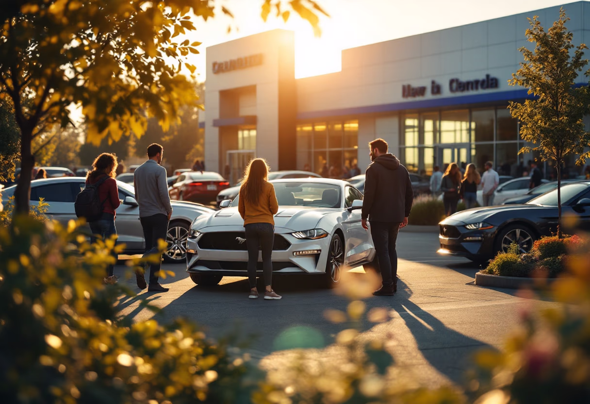 image of community event (for an auto dealership)